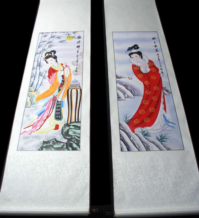 四大美女套畫